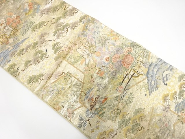 JAPANESE FUKURO OBI / WOVEN CARRIAGE